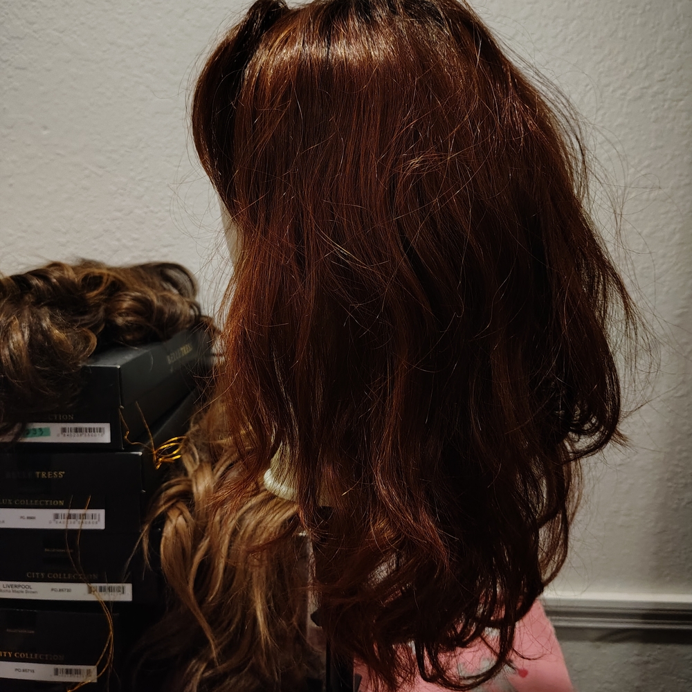 Soma Women's Wig in Rich Chestnut - Picture 4 of 8